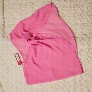 BNWT Xhilaration Swim Coverup Wrap Skirt in Pink Size S/M